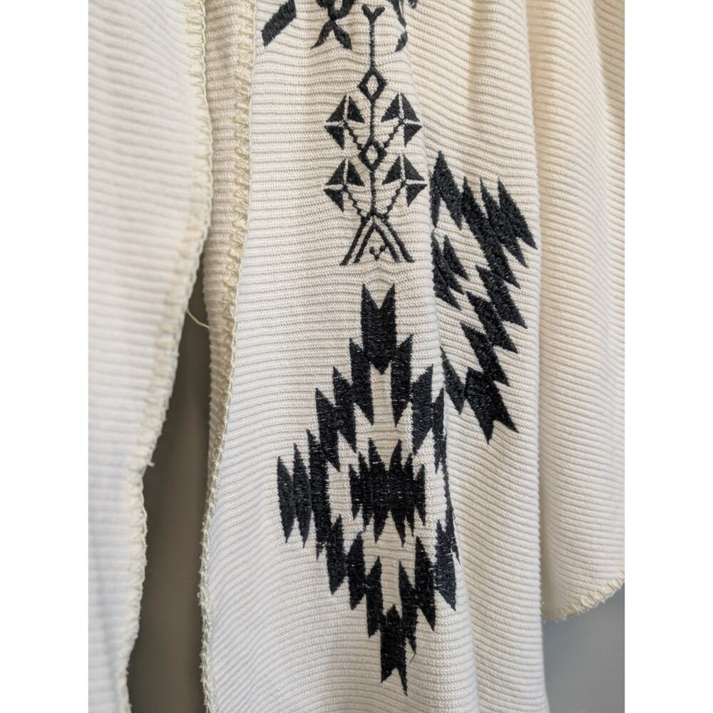Biya by Johnny Was Artisan Southwestern Boho Open Front Duster Cardigan Size XL - Picture 10 of 16